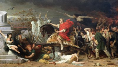 Caesar, 1875 door Adolphe Yvon